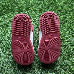 Nike Dunk Low TDE Archaeo Pink White Leather Unisex Kids Sneaker US Size 7C