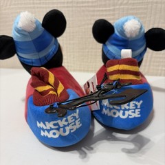 Disney Junior Mickey Mouse Toddler SIZE 9-10 Sock Top Slipper Slip Resistant