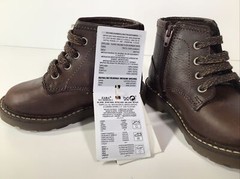 ZARA – Kids high top brown work boot style “NWT “ USA Size 5.5~
