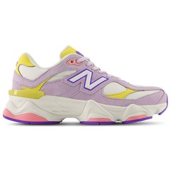 New Balance 9060 Lilac Yellow G9060401 Size 4Y-7Y GS Womens Kids Run Club New