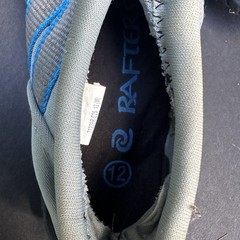 Unisex Kids Blue /Gray Mesh Drawstring Slip-water shoes Size 12-kids
