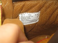 12909 Timberland 6 Inch Premium Boot tan Leather YOUTH SIZE 5.5