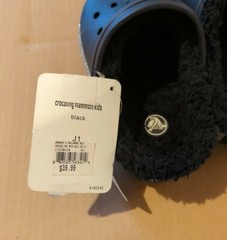 Crocs Crocbling Mammoth Kids Size J1 NWT