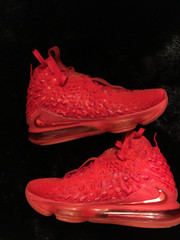 NIKE LeBron 17 Red Carpet 2019 Basketball Shoes Sneakers BQ5594-600 Men 8