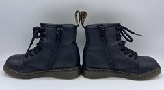 Dr. Doc Martens Boots 1460 Junior Kids AW004 Smooth Leather Size US 11 Uk 10