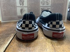 Opoee Airship Shoes Checkered Size 12.5 US, EUR 30 Slip On Sneakers