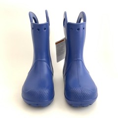 New CROCS Handle It Rain Pull-on Boots Blue Kids 1