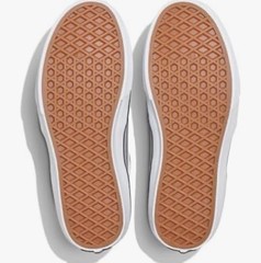 New Adorable Vans Brooklyn LS Little Boys Comfort Shoes Size 12 Youth, Gray