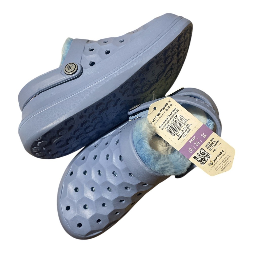 Joybees Kids Varsity Lined Clogs – Blue C12