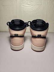 NIKE Air Jordan 1 Retro High OG Bubble Gum Atmosphere 3Y SIZE 3 YOUTH Pink Navy