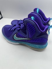 Size 7 (GS) – Nike LeBron 9 Mid Summit Lake Hornets