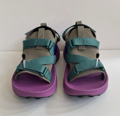 Teva Hurricane Drift Kids Sport Sandals US 7 EU 24 UK 6 Purple Teal Hook&Loop