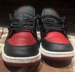 Size 6.5 (GS) – Jordan 1 Low Bred Toe
