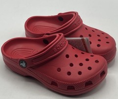 Crocs Red Kids Classic Clog 206991 – Varsity Red, Size J4 (Youth 4) – NEW!