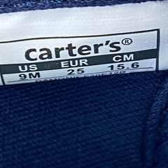 Carter’s Unisex-Child Damon Sneaker Size 9M Blue Kids New