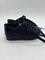 Mini Melissa Kids Toddler Perforated Sneakers Navy Blue Jelly Shoes US Size 6