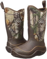 MUCK Kid’s KBH-RTX-RTR HALE HOT LEAF 1 Boots, Brown Realtree, SZ 6 M Big Kid