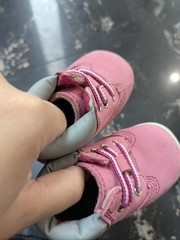 Timberland Pink Crib Booties