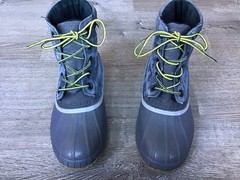 SOREL Cheyanne II Boots Youth Size 5 Gray Camo Winter Duck Boots NY2947-089