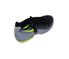 NIKE AIR MAX YOUTH INVIGOR WOLF GREY/ VOLT BLACK RUNNING SNEAKER