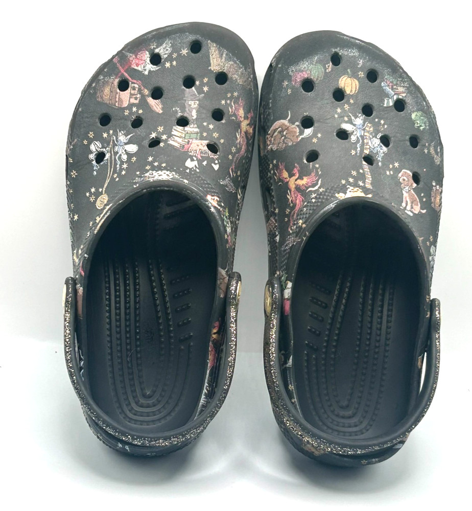 Harry Potter Classic Clogs. Crocs x Vera Bradley. Size Junior 2 UNISEX