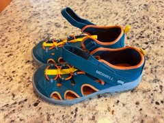 Merrell Hydro Trekker Sandals Blue, Style MK268153, Youth size 4M/EUR 36