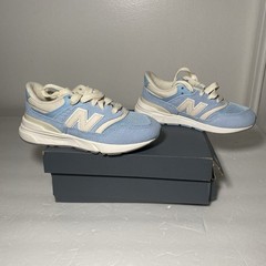 New Balance 997R Toddler Kids Running Shoes Blue Beige Size 12 US / EU 30