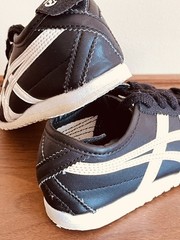 Onitsuka Tiger Mexico 66 Black White C534Y Kids Size K10 Shoes F580416 PI
