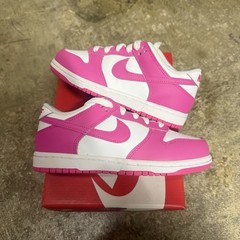 Nike Dunk Low Active Fuchsia PS Mismatched Sizes 12c and 13c
