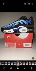 Nike Air Max Plus Multicolor White/Red/Silver Youth GS Size 4Y-7Y Kids Sneakers