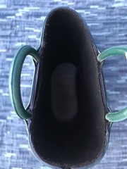 Western Chief Waterproof Navy Blue Rain Boots Easy Pull-On Handles Big Kids Sz 2