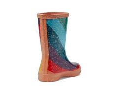 NEW $75 HUNTER Kids Original First Classic Rain Boots Rainbow Glitter US 7C