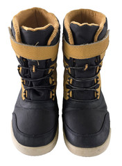 Merrell Snow Storm Waterproof Boots Youth 5M Black Wheat Leather MK263993