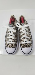 Converse Chuck Taylor All Star Leopard Print Sneakers yourh size 1
