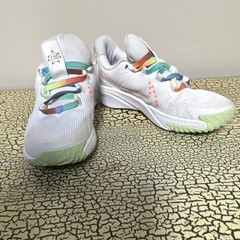 Nike FN4980-100 Unisex Kids Athletic Sneakers White Multicolor US 13C Mesh