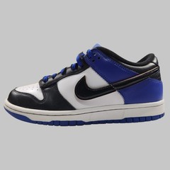 Nike GS Dunk Low SE Black Toe Racer Blue Size 6.5Y