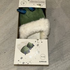 Kids Dino slippers 11/12