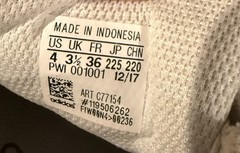 adidas Superstar White Black Shell Toe Sneakers Girls 4 Women’s 5.5 C77154