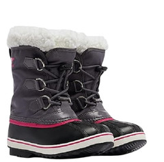 Sorel Yoot PAC Nylon Waterproof Snow Boot Pulse/Black Youth Unisex Size 10 M