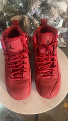 Nike Air Jordan 12 Retro Gym Red Sneakers 153265-600 Youth Size 4.5
