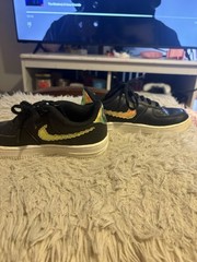 Nike Air Force 1 Low Iridescent Pixel Black Size 12.5 C