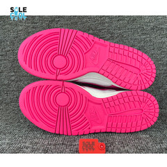 Nike Dunk Low (GS) White Pink Laser Fuchsia Sneaker Shoes FB9109-102