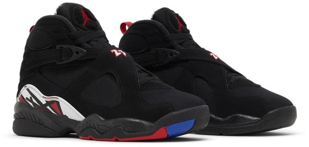 NEW 2023 NIKE JORDAN 8 RETRO ‚PLAYOFFS‘ GS/YOUTH BLACK/RED 305368-062 SZ 4.5