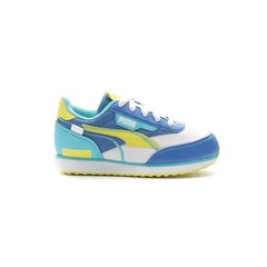 PUMA Future Rider Twofold Brain Freeze Slip On Toddler Boys Blue, White Sneaker
