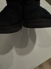 UGG Kids Classic Mini Ii Boots | Black Authentic Sz 6.5 Womens Sz 8
