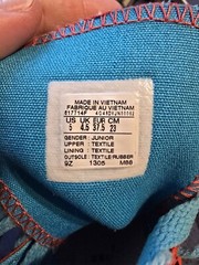 Converse All Star shoes Dr Seuss Thing 1 & Thing 2” Junior Size US 5-Worn Once