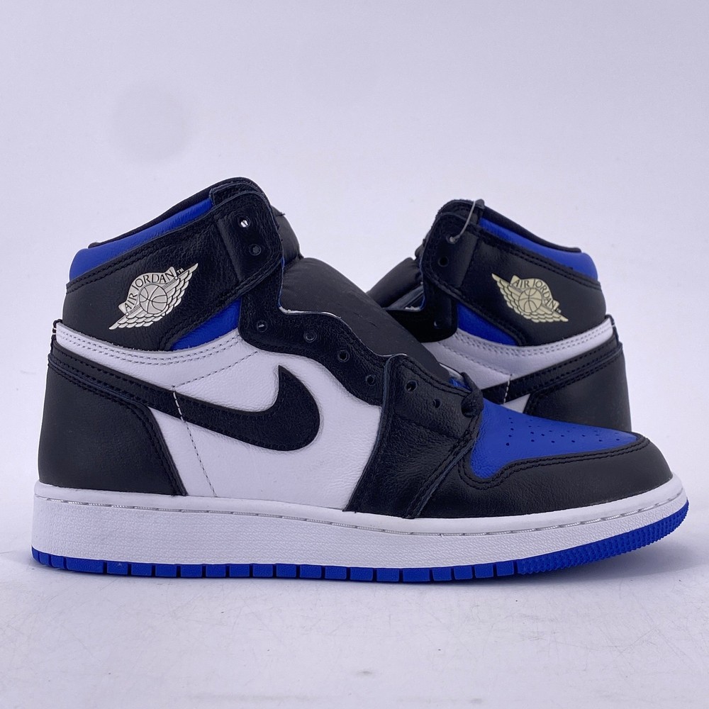 Air Jordan (GS) 1 Retro High OG „ROYAL TOE“ 2020 – Size 5Y – 575441 041 (15012..