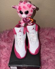NEW Authentic RARE Air JORDAN 12 RETRO GP Vivid PINK 13c – Retired -2015 Release
