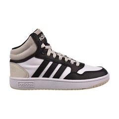 Adidas Hoops 3.0 Mid Kids‘ Shoes White-Black-Beige IH7893