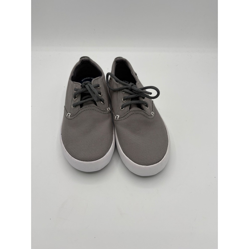 Sperry Top-Sider Bodie Grey Textile Memory Foam Lace Up Sneakers Kids Size 1M